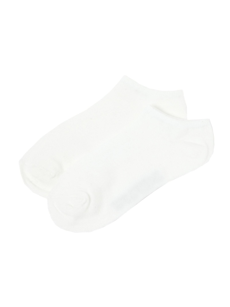 スニーカーソックス BAYFLOW ベイフロー 靴下・レッグウェア 靴下 ホワイト ブラック[Rakuten Fashion]