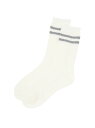 【SALE/22%OFF】ルーズリブラインソックス BAYFLOW ベイフロー 靴下・レッグウェア 靴下 ホワイト【RBA_E】[Rakuten Fashion...
