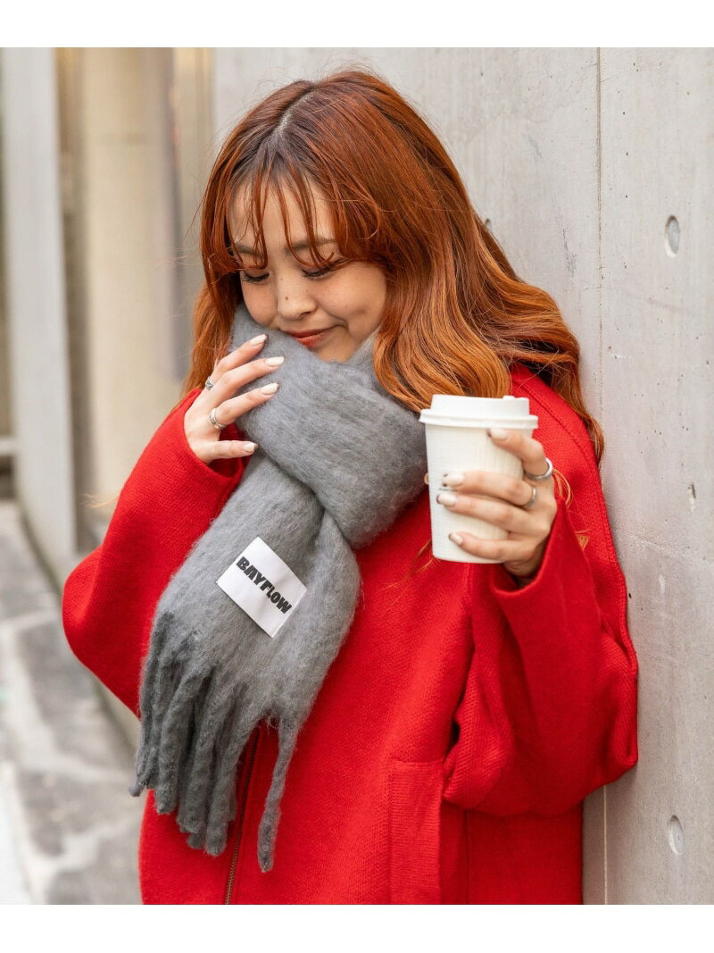 [ユニセックス]COLORFUL HUGマフラー BAYFLOW ベイフロー ファッション雑貨 マフラー・ストール・ネッ..