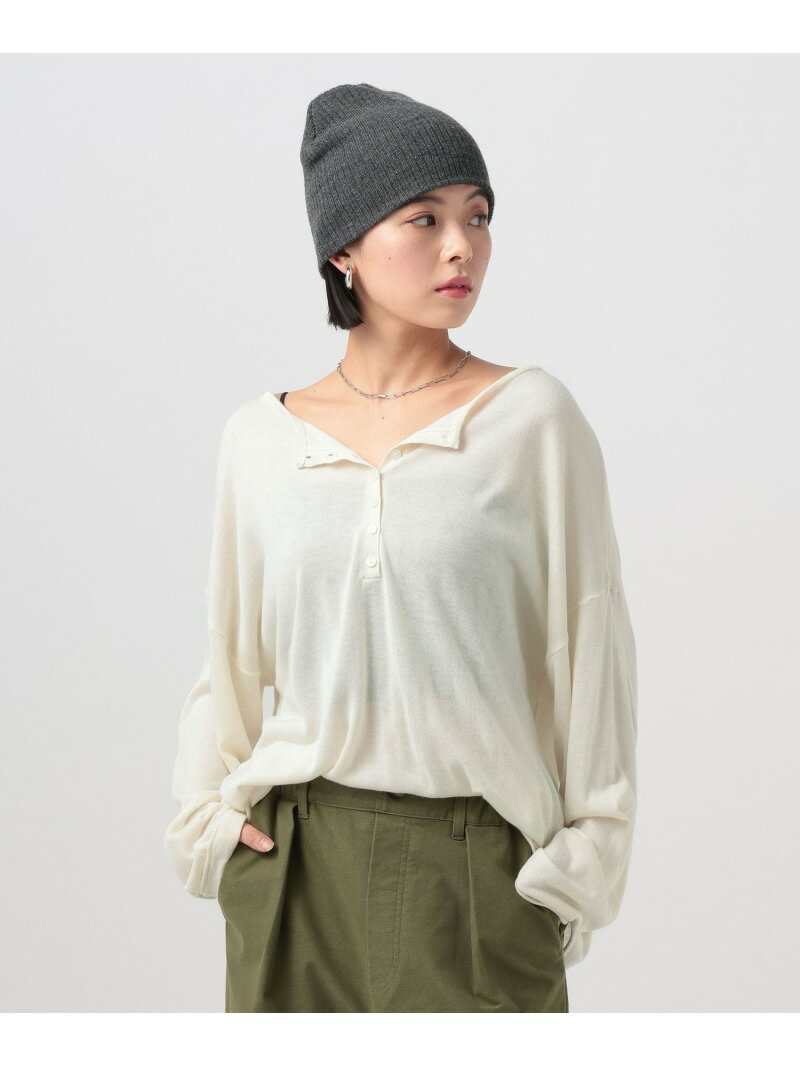 乐天商城 - 【SALE／51%OFF】2WAYニットプルオーバー BAYFLOW ベイフロー トップス ニット ネイビー ピンク ホワイト【RBA_E】[Rakuten Fashion]