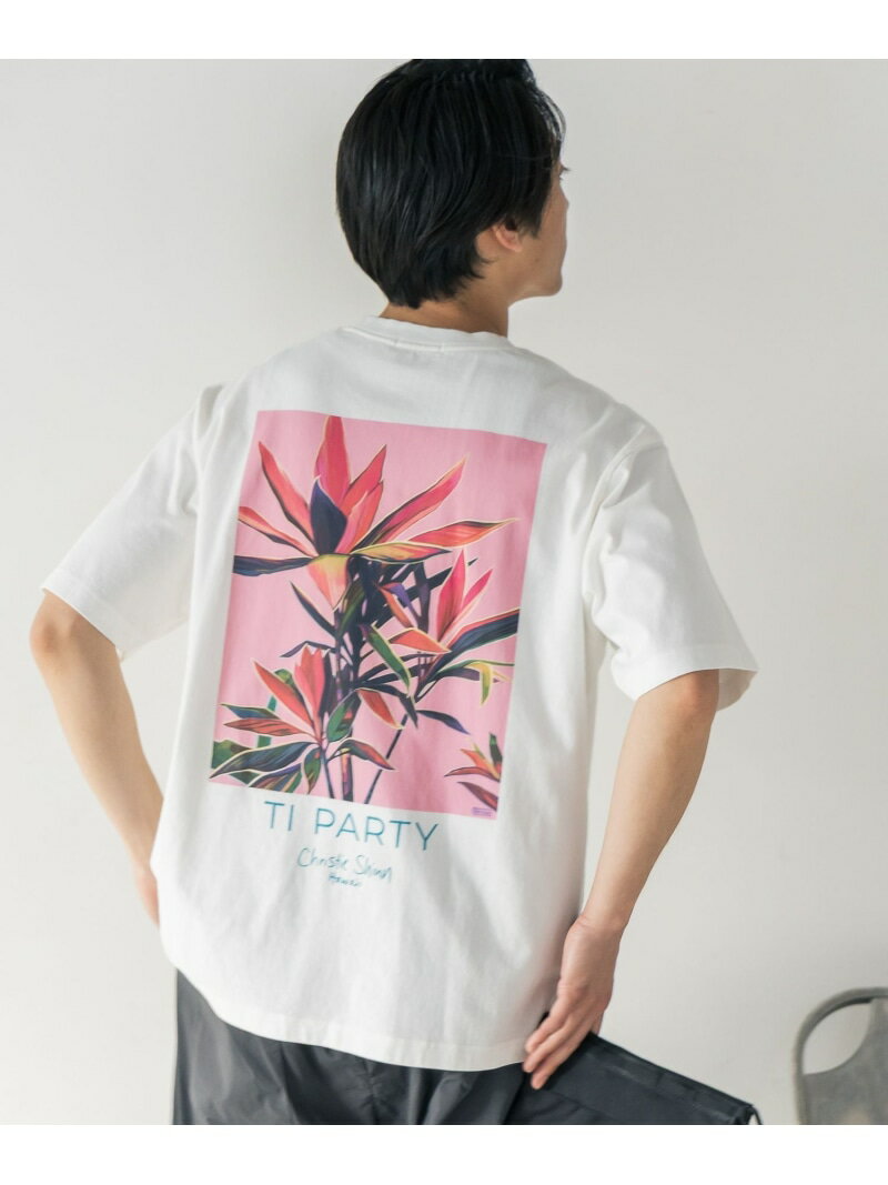 Rakuten - 【クリスティ・シン】アートプリントTシャツ BAYFLOW ベイフロー トップス カットソー・Tシャツ ホワイト グレー【送料無料】[Rakuten Fashion]