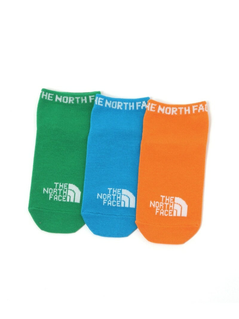 Rakuten - 【THE NORTH FACE(ザ・ノース・フェイス)】アンクル3Pソックス(KIDS) BAYFLOW ベイフロー 靴下・レッグウェア 靴下[Rakuten Fashion]
