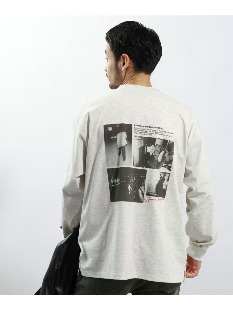 乐天商城 - 【SALE／33%OFF】[吸水速乾]フォトTシャツ BAYFLOW ベイフロー トップス カットソー・Tシャツ ホワイト ブラック グレー【RBA_E】【送料無料】[Rakuten Fashion]