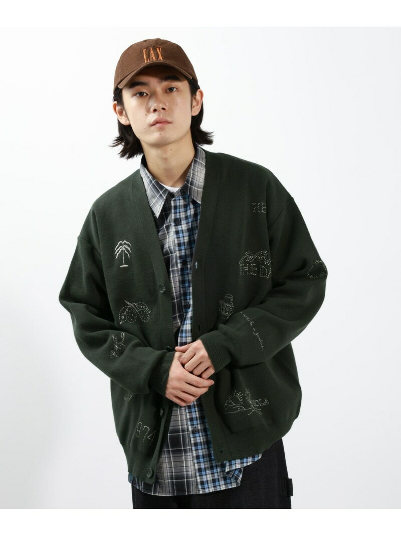 ANDFAMILYS CO. ビーチクロスカーディガン L 美品 ANATOMICA（アナトミカ） ビーチクロス カーディガン BEACH CLOTH