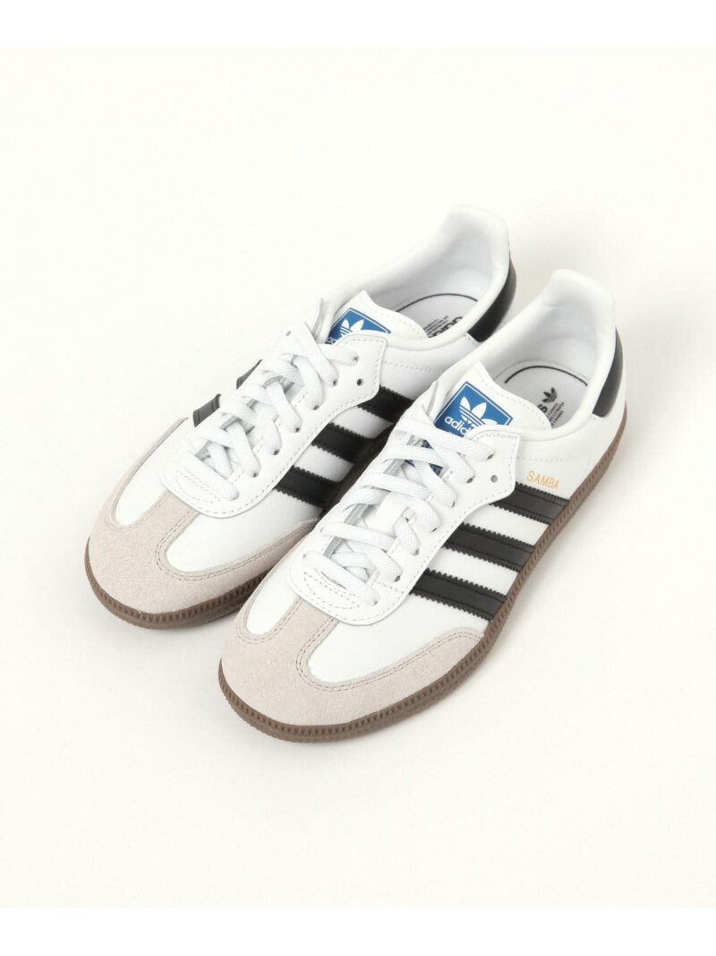 【SALE／21%OFF】【adidas(アディダス)】SAMBA(KIDS) BAYFLOW ベイフロー シューズ・靴 スニーカー ホワイト ブラック【RBA_E】【送料無料】[Rakuten Fashion]のサムネイル