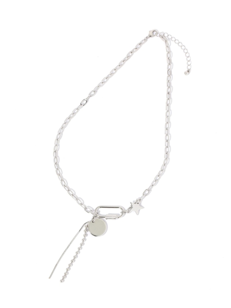 カラビナトップネックレス BAYFLOW ベイフロー アクセサリー・腕時計 ネックレス ゴールド シルバー[Rakuten Fashion]