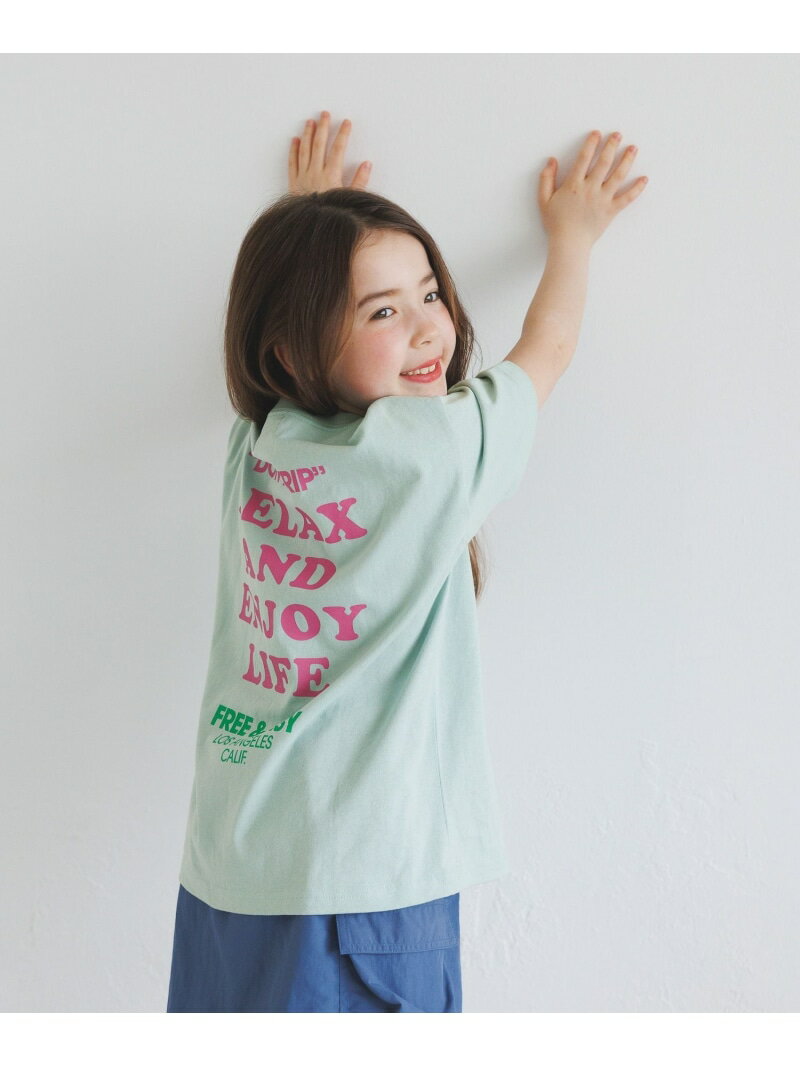 乐天商城 - 【Free&Easy(フリーアンドイージー)】別注アソートT(KIDS) BAYFLOW ベイフロー トップス カットソー・Tシャツ ホワイト ブラック グリーン[Rakuten Fashion]