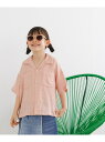 リネンシャツ (KIDS) BAYFLOW ベイフロー トップス シャツ ブラウス ピンク イエロー ブルー Rakuten Fashion