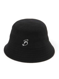 【SALE／25%OFF】(W)Bウールバケットハット BAYFLOW ベイフロー 帽子 ハット ブラック ベージュ【RBA_E】[Rakuten Fashion]