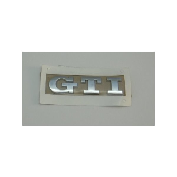 VW ゴルフ5 ゴルフ6 リアエンブレム 「GTI」 1K0853675BJ739 純正品 新品
