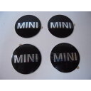 【送料無料】 MINI 純正 ホイールキャップバッジ エンブレム 50mm 4枚セット 36136758687 R50 R52 R53 R55 R56 R57 R58 R59 R60