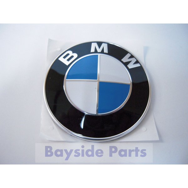 BMW 純正 82mm エンブレム F06 F07 F10 F11 F18フロント 、E85 E86 サイド、E81 E87 E63 E64 リア 51147057794 1