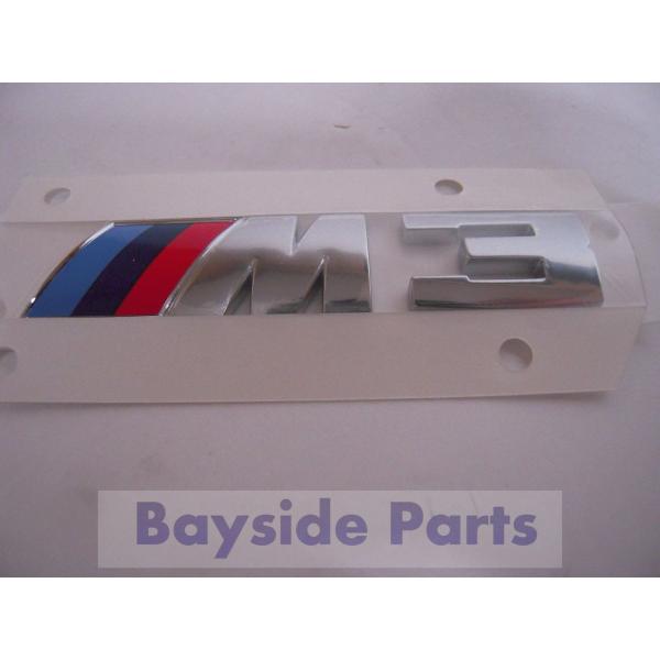 BMW M3 リア エンブレム E90 E91 E92 E93 51148041901 純正品