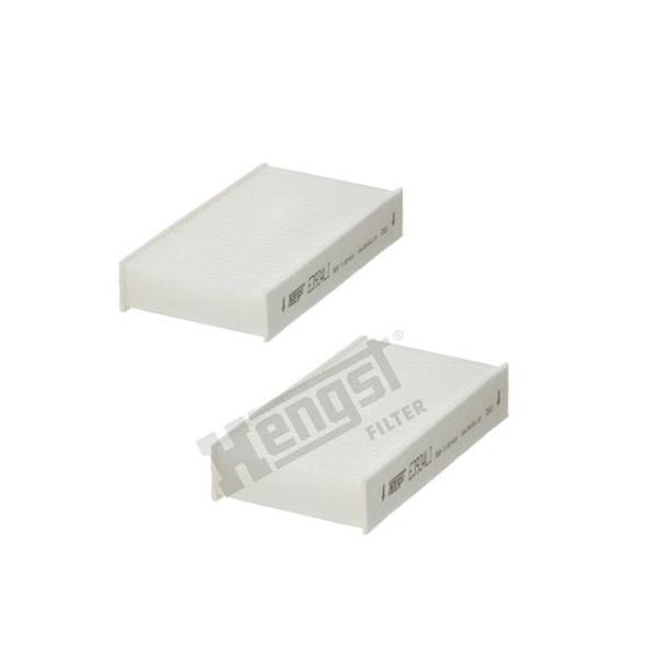 BMW エアコンフィルター ダストフィルター キャビンフィルター 2個入り X3 F25 X4 F26 内循環 室内側 64119237159 E3934LI-2 HENGST製