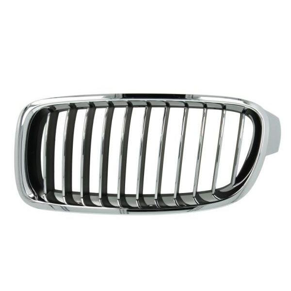 BMW 3シリーズ F30 F31 Luxury Line クロム キドニー グリル フロントグリル ラジエーターグリル 左側 51137263481 純正品 新品