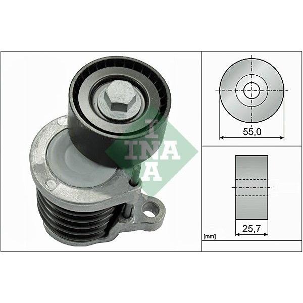ベンツ ファンベルトテンショナー Cクラス W205 GLC X253 C253 Sクラス W222 534059110 6512007501 INA製