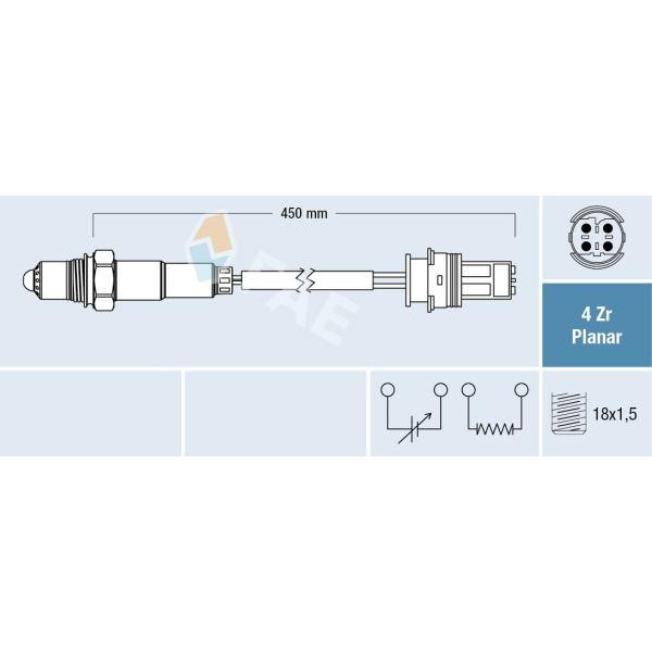 メルセデスベンツ リア ラムダセンサー O2センサー 0015407617 優良品
