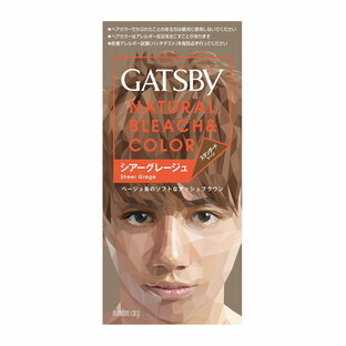 【3個セット】 ギャツビー ナチュラルブリーチカラー シアーグレージュ 1セット×3個セット 【正規品】