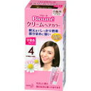 【24個セット】【1ケース分】 ブローネ クリームヘアカラー 4やや明るい栗色(1液40g・2液40g) ×24個セット 1ケース分 【正規品】【医薬部外品】(4)