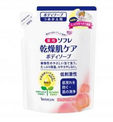 【5個セット】 薬用ソフレ 乾燥肌ケアボディソープ つめかえ用 400mL ×5個セット 【正規品】 1