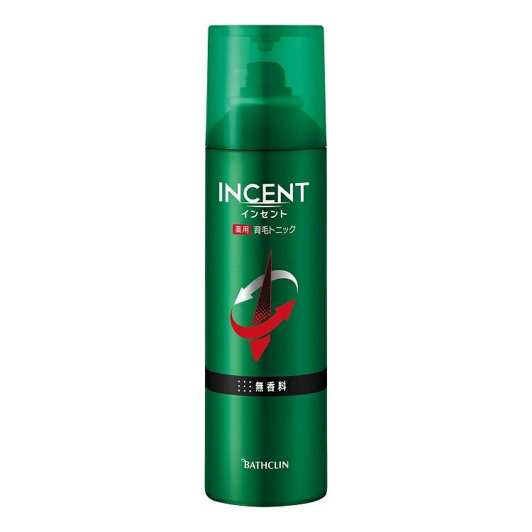 バスクリン インセント 薬用育毛トニック 無香料 190g【正規品】
