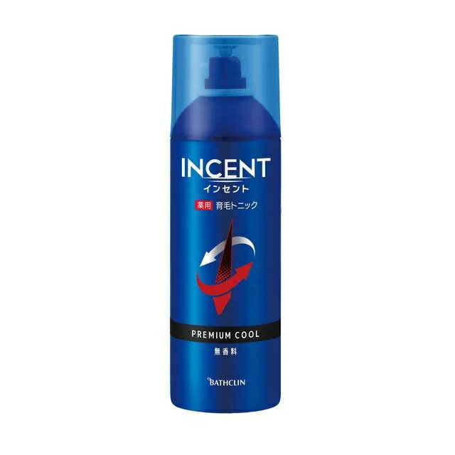バスクリン インセント 薬用育毛トニック 無香料 プレミアムクール 260g【正規品】