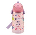 【5個セット】 スケーター ダイカット ステンレスボトル ハッピー&スマイル(370ml)×5個セット 【正規品】(3)
