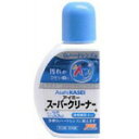 アイミー スーパークリーナー 35mL 商品説明 『アイミー スーパークリーナー 35mL 』 ◆ハードコンタクトレンズ用微粒子入り洗浄液 アイミー スーパークリーナー 35mL 　詳細 原材料など 商品名 アイミー スーパークリーナー 35mL 原材料もしくは全成分 主成分・・・無機酸化物微粒子 配合成分・・・陰イオン界面活性剤、両性界面活性剤、エデト酸ナトリウム 内容量 35mL 販売者 アイミー ご使用方法 (1).使用前に中の液が均一に白くなるまで容器をよく振る。 (2).石けんなどで手をきれいに洗った後、レンズの両面に本剤を2〜3滴つけて、爪がレンズに触れないように、指の腹でこするようにしてじゅうぶんに洗う。 (3).レンズ表面のヌルヌル感がなくなるまで、水道水でじゅうぶんすすぐ。 ご使用上の注意 ・誤った取扱いをするとレンズが使用できなくなるばかりでなく、目に障害を起こす場合があるので、必ず使用方法に従って使用すること。 ・点眼、服用しないこと。 ・万一、目や皮膚に異常を感じたら使用を中止し、医師に相談すること。 ・ボトルの注ぎ口に指など触れないこと。 ・使用後は確実にキャップを締め、直射日光を避けお子様の手の届かない場所に室温で保管すること。 ・開封後はなるべく早く使いきること。 ・ソフトコンタクトレンズには絶対に使用しないこと。 広告文責 株式会社プログレシブクルー072-265-0007 区分 日用品【100個セット】【1ケース分】 アイミー スーパークリーナー 35mL×100個セット　1ケース分