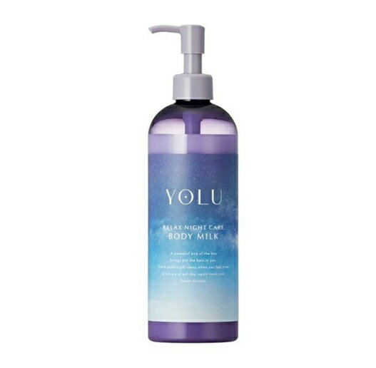 【3個セット】 I-ne YOLU リラックスナイトケア ボディミルク ゼラニウム＆ミュゲ(400g)×3個セット【正..