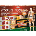 【第2類医薬品】【3個セット】 興和 バンテリンコーワパップホット 12枚入×3個セット 【正規品】【ori】 コーワ