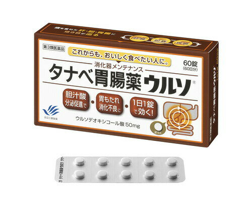 【第3類医薬品】【20個セット】 タナベ胃腸薬ウルソ　60錠×20個セット 【正規品】 1