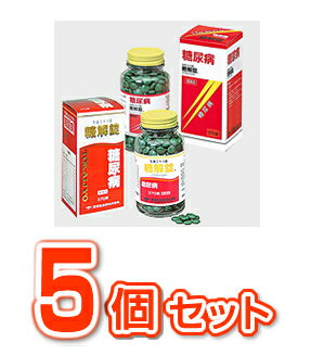 【第2類医薬品】【5個セット】 糖解錠 370錠×5個セット　【正規品】