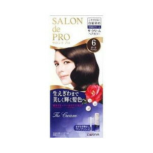 【24個セット】【1ケース分】 サロンドプロ ザ・クリームヘアカラー 6 ダークブラウン 1セット×24個セット　1ケース分 【正規品】【mor】 【dcs】