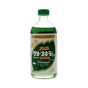 芳香グリーンキラー乳剤 410mL 商品説明 『芳香グリーンキラー乳剤 410mL 』 ◆特殊香料とクロロフィルを配合し、芳香、殺うじをかねたうじ用殺虫剤 ◆優れた芳香を有するグリーンの乳剤で、また、オルトジクロロベンゼンによる殺虫力が優れています。 ◆希釈50倍用 芳香グリーンキラー乳剤 410mL 　詳細 原材料など 商品名 芳香グリーンキラー乳剤 410mL 内容量 410mL 販売者 タカビシ化学 効能 効果 ・ウジ(ハエの幼虫)の駆除 ご使用上の注意 ★してはいけないこと ・内容物(殺虫剤)を飲まないでください。 ・希釈の際は、直接手でかき混ぜないでください。 ・プラスチック製便槽には使用しないでください。 ★相談すること ・万一誤って飲んだ場合や身体に異常を感じたときは、直ちに製剤の商品名、成分名を医師に告げて診療を受けてください。 ★その他の注意 ・定められた用法・用量を守ってください。 ・皮膚についたときは石けん水でよく洗い、目に入ったときは直ちに流水で洗い流してください。 ・環境を汚染しないために乱用はさけてください。また井戸、地下水等の水質を汚染するおそれのある場所、魚や水棲動物等に被害を及ぼすおそれのある場所では使用しないでください。 ・噴霧器具等で噴霧するときは、メガネ、マスク、手袋等で身体の露出部を少なくして、できるだけ吸い込まないようにするとともに、病人、特異体質の人、妊婦、乳幼児、愛玩動物等に薬剤が触れないよう注意してください。なお、必要に応じて使用後は換気をしてください。 ・食品、食器、飼料、おもちゃ、寝具、衣類、貴重品、植物その他、プラスチック、金属、電気製品等はあらかじめ他へ移すなどして、薬剤がかからないよう注意してください。 ・小分けしたり水で希釈するときは、石けん液などの混入を防ぎ、そのつど必要量を調整し、食品用の容器等、誤用のおそれのあるものを利用しないでください。また直射日光のしたに放置しないでください。 ★保管及び廃棄上の注意 ・使用後、栓は確実にしめ、食品、食器、飼料等と区別し小児の手の届かない冷暗所に保管してください。 ・噴霧器具、使用済み容器等は石けん水でよく洗い、他に転用せず適切に処分してください。 ・引火性なので火気に近づけないでください。 ・本品はガラス瓶なので、強い衝撃が加わると割れる危険があります。 広告文責 株式会社プログレシブクルー072-265-0007 区分 日用品芳香グリーンキラー乳剤 410mL×3個セット　