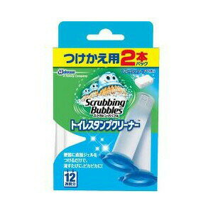 【3個セット】 スクラビングバブル トイレスタンプクリーナー フレッシュソープ つけかえ用 (38g×2本入)×3個セット 【正規品】【k】【ご注文後発送までに1週間前後頂戴する場合がございます】
