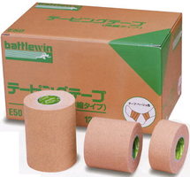 【10個セット】 ニチバン バトルウィン テーピングテープ Eタイプ(伸縮) 50mm×4m×12巻入×10個セット 【正規品】