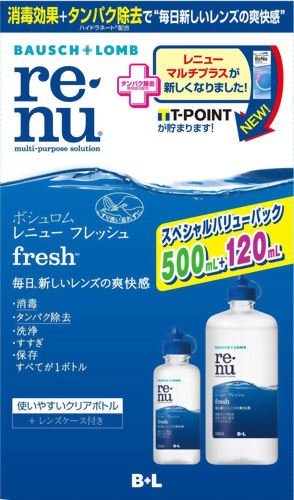 【3個セット】 レニュー フレッシュ 500mL+120mL×3個セット　【正規品】【k】【ご注文後発送までに1週間前後頂戴する場合がございます】 1