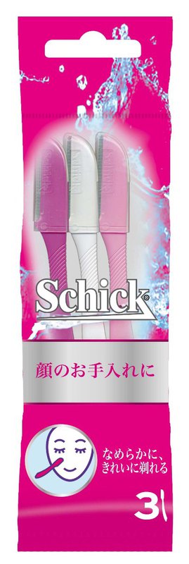 【144個セット】【1ケース分】 シック Lディスポ 顔そり用 3本入 ×144個セット　1ケース分 【正規品】【dcs】【k】【ご注文後発送までに1週間前後頂戴する場合がございます】【t-30】