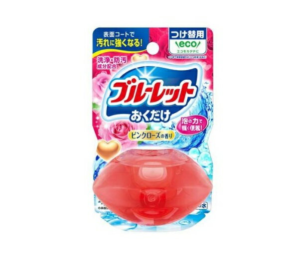 【48個セット】【1ケース分】 小林製薬 液体ブルーレットおくだけ つけ替用 ピンクローズの香り(70ml)×48個セット 1ケース分 【正規品】