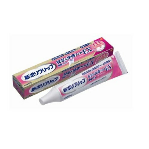 【5個セット】 GSK 新ポリグリップ 安定＆快適フィットEX(70g)×5個セット 【正規品】