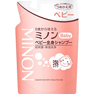 【20個セット】 ミノン ベビー全身シャンプー　 詰め替え 300ml　×20個セット 【正規品】