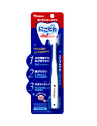 【72個セット】【1ケース分】 にこピカ ベビー歯ブラシ 仕上げみがき用 やわらかめ ×72個セット 1ケース分 【正規品】