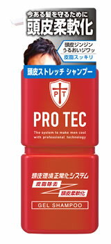 PRO TEC(プロテク) 頭皮ストレッチ シャンプー ポンプ 300g 【正規品】