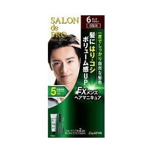 【3個セット】 サロンドプロ EX メンズヘアマニキュア 6 ダークブラウン 1セット×3個セット 【正規品】