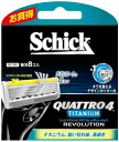 【10個セット】 シック クアトロ4 チタニウムレボリューション 替刃 (4コ入)×10個セット【正規品】【k】【mor】【ご注文後発送までに1週間前後頂戴する...