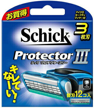 【10個セット】 シック プロテクタースリー 替刃 (12コ入)×10個セット 【正規品】【k】【ご注文後発送までに1週間前後頂戴する場合がございます】