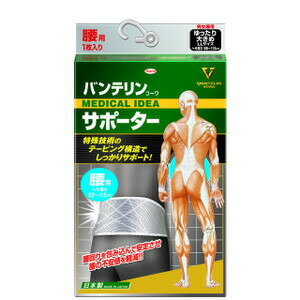 【10個セット】 バンテリンサポーター 腰用 ゆったり大きめ LLサイズ シャイニンググレー 1枚入×10個セット 【正規品】 【10個セット】 バンテリンサポーター 腰用 ゆったり大きめ LLサイズ シャイニンググレー 1枚入×10個セット 【正規品】