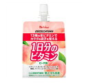 ハウス パーフェクトビタミン 1日分のビタミンゼリー 食物繊維 ピーチ味 商品説明 『ハウス パーフェクトビタミン 1日分のビタミンゼリー 食物繊維 ピーチ味』 1日分のビタミン全13種類と食物繊維4gを配合したピーチ味のゼリー飲料。 生活...