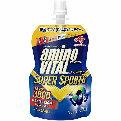 【5個セット】 味の素 アミノバイタルゼリードリンク スーパースポーツ SUPERSPORTS(100g*24個入)×5個セット 【正規品】【s】※軽減税率..