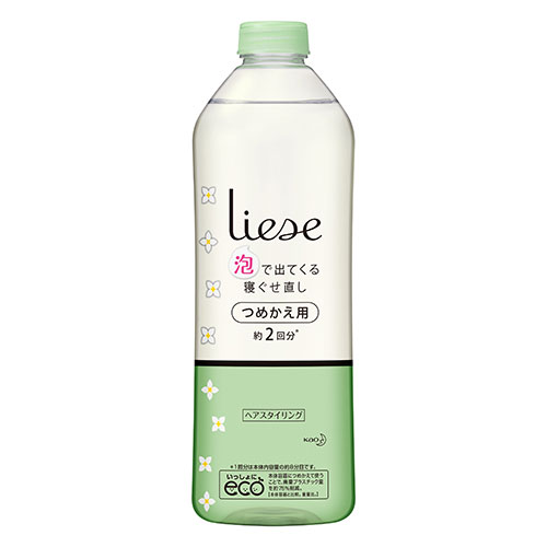 【24個セット】【1ケース分】 リーゼ 泡で出てくる寝ぐせ直し　詰替え 340ml ×24個セット　1ケース分 【正規品】【dcs】